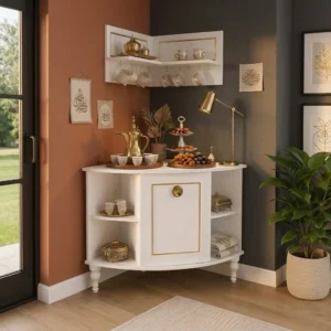 Modern coffee corner white